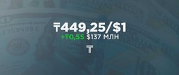 449,25/$1. КУРС ТЕНГЕ 31 ЯНВАРЯ