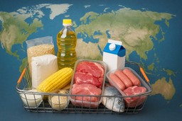 ПРОДУКТЫ В МИРЕ ДЕШЕВЕЮТ, НО ИМПОРТ СТАНОВИТСЯ ВСЁ ДОРОЖЕ